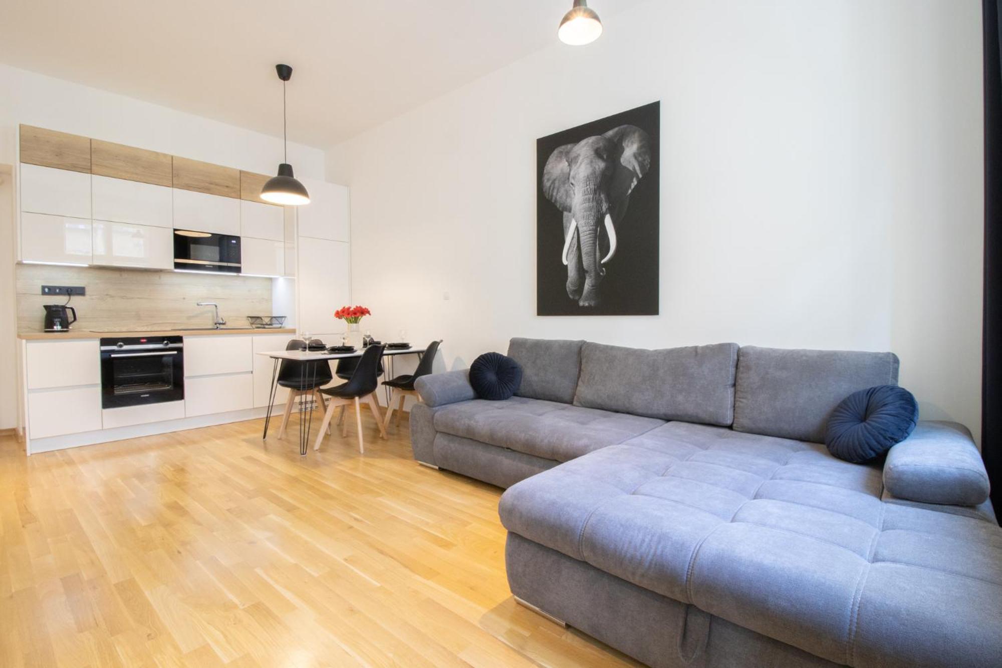 Krakovska Cr Apartments Prag Værelse billede