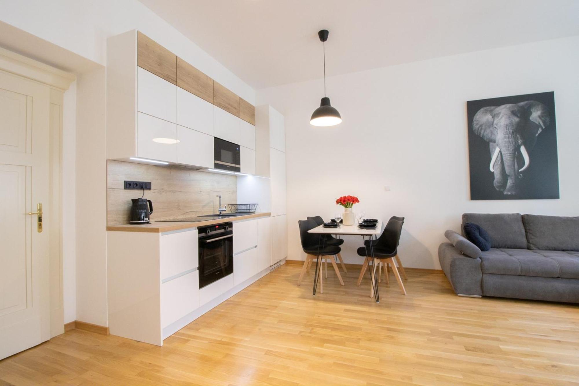 Krakovska Cr Apartments Prag Værelse billede