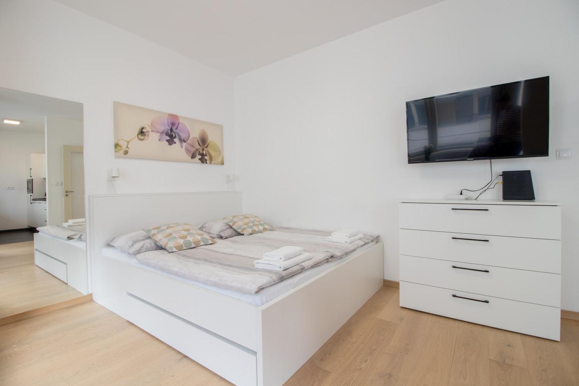 Krakovska Cr Apartments Prag Værelse billede