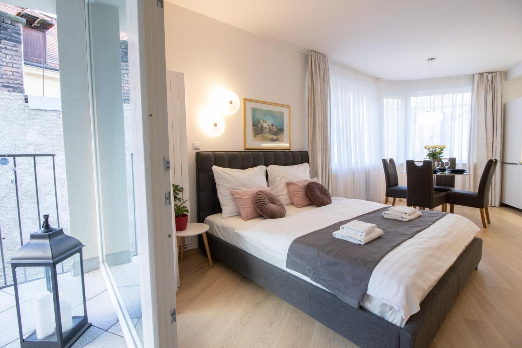 Krakovska Cr Apartments Prag Værelse billede